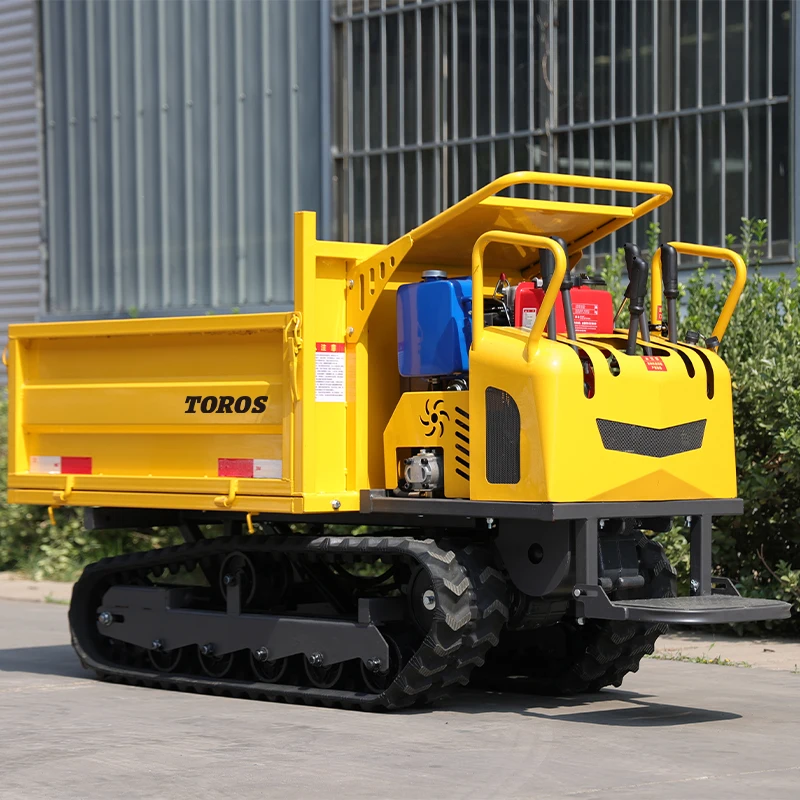 Detalle de orugas del Mini Dumper TOROS 800