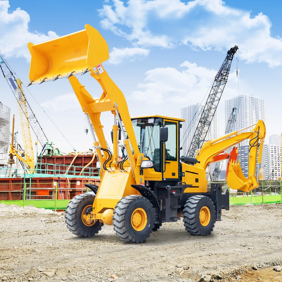 Detalle del cargador frontal de la Hydraulic Loader 5ton