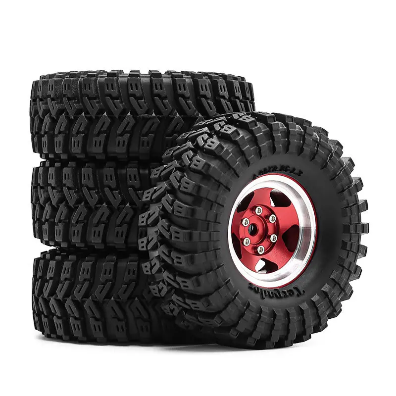 Set de ruedas y neumáticos mejorados para crawler