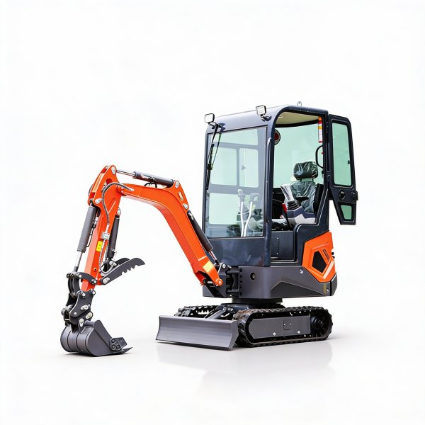 Miniexcavadora personalizada 1.2 ton con cabina